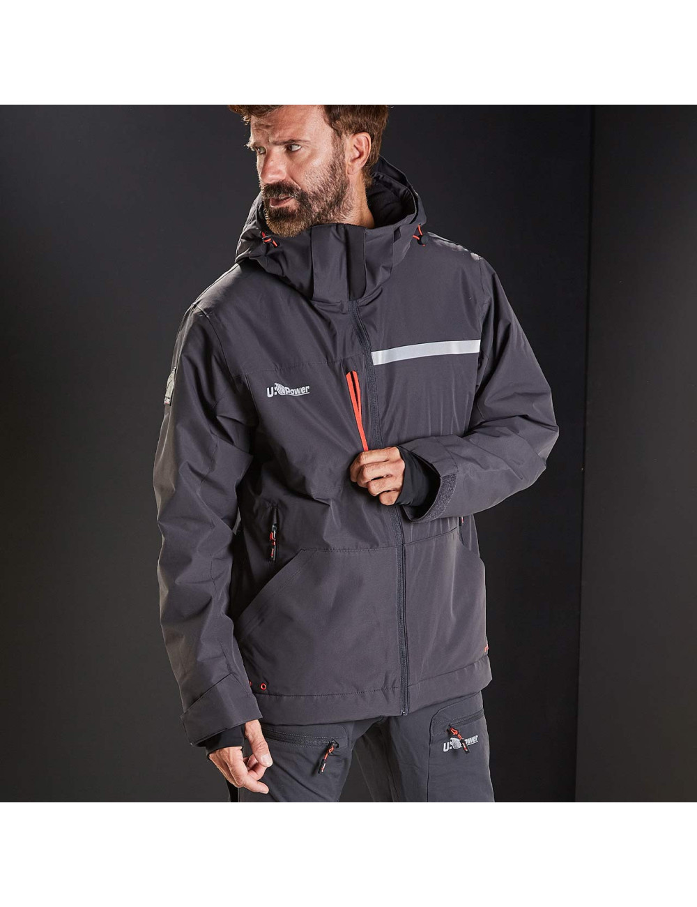 Giacca U-Power invernale Wink grigio Shop Aesse Cattaneo