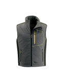 GILET IMBOTTITO DYNAMIC GRIGIO E NERO KAPRIOL
