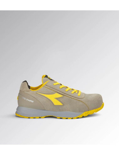 SCARPE ANTINFORTUNISTICHE DIADORA UTILITY GLOVE MDS LOW S1PS FO HRO SR COLORE GRIGIO ROCCIA LUNARE