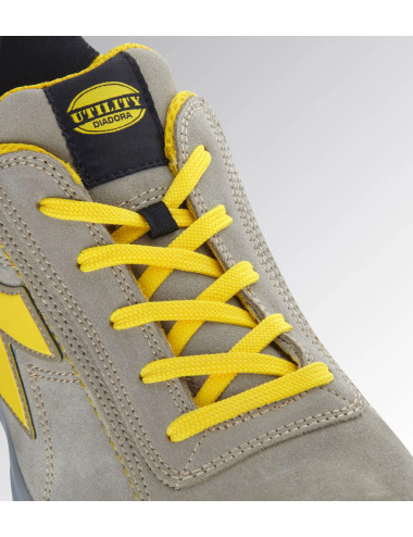 SCARPE ANTINFORTUNISTICHE DIADORA UTILITY GLOVE MDS LOW S1PS FO HRO SR COLORE GRIGIO ROCCIA LUNARE