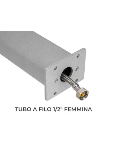 FONTANA DA GIARDINO CON RUBINETTO BELFER 42/RE COLORE ANTRACITE