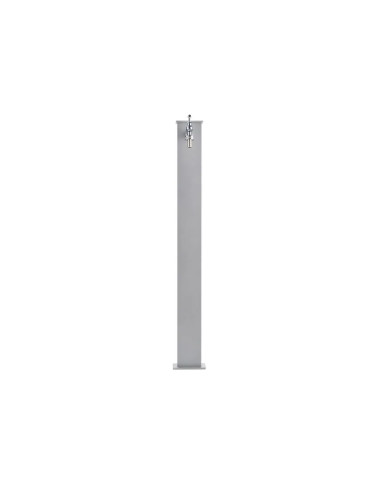 FONTANA DA GIARDINO CON RUBINETTO BELFER 42/RE COLORE ALLUMINIO