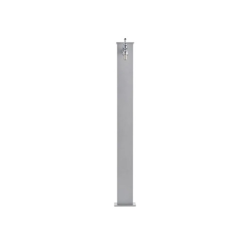 FONTANA DA GIARDINO CON RUBINETTO BELFER 42/RE COLORE ALLUMINIO