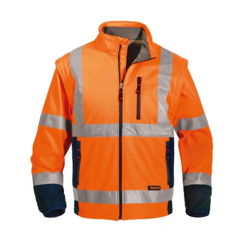 GIACCA SOFTSHELL ALTA VISIBILITA' KAPRIOL GIACCA SOFTSHELL ALTA VISIBILITA' KAPRIOL