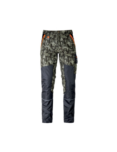 PANTALONI DA LAVORO KAPRIOL TENERE' PRO GARDENER COLORE CAMOUFLAGE/VERDE