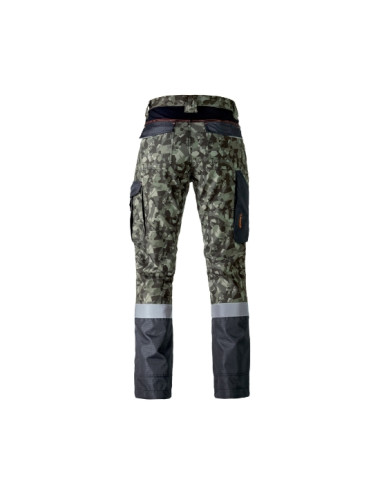 PANTALONI DA LAVORO KAPRIOL TENERE' PRO GARDENER COLORE CAMOUFLAGE/VERDE