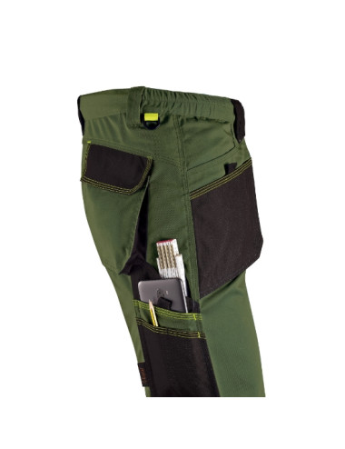 PANTALONI CORTI SLICK COLORE VERDE KAPRIOL