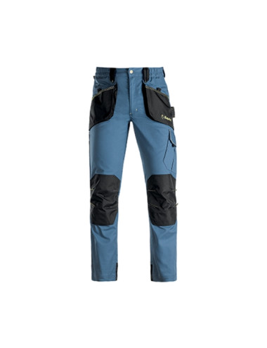 PANTALONI DA LAVORO SLICK COLORE AVIO KAPRIOL