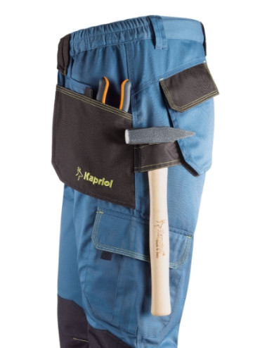 PANTALONI DA LAVORO SLICK COLORE AVIO KAPRIOL