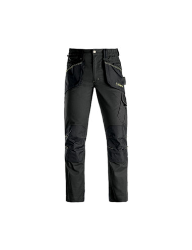 PANTALONI DA LAVORO SLICK COLORE NERO/NERO KAPRIOL