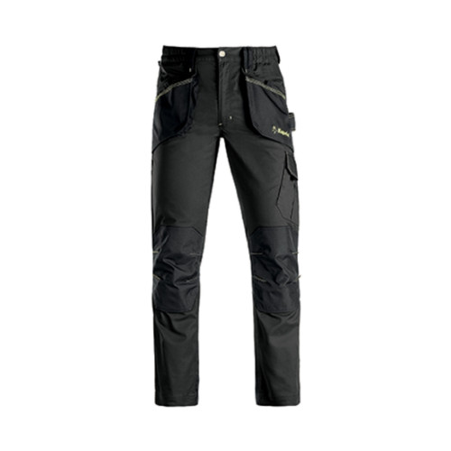 PANTALONI DA LAVORO SLICK COLORE NERO/NERO KAPRIOL