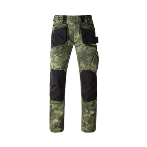 PANTALONI DA LAVORO SLICK COLORE CAMO VERDE KAPRIOL