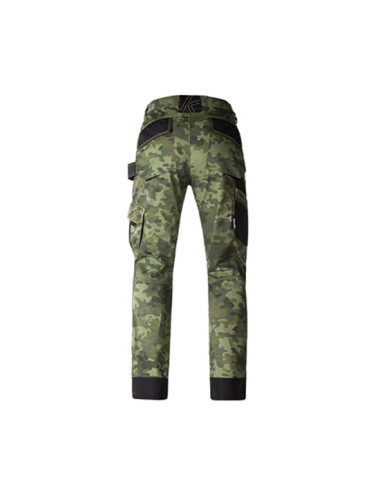 PANTALONI DA LAVORO SLICK COLORE CAMO VERDE KAPRIOL