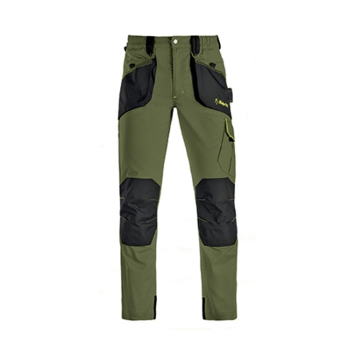 PANTALONI DA LAVORO SLICK COLORE VERDE KAPRIOL