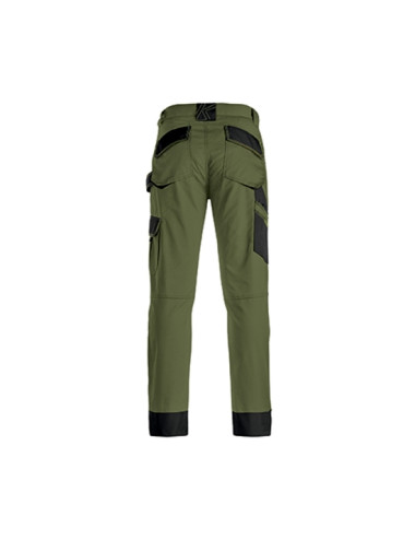 PANTALONI DA LAVORO SLICK COLORE VERDE KAPRIOL
