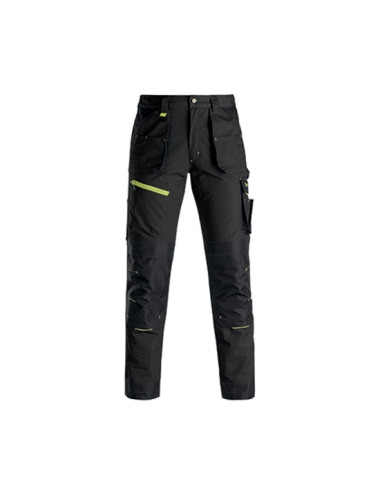 PANTALONI DA LAVORO DYNAMIC COLORE NERO KAPRIOL
