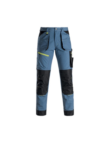 PANTALONI DA LAVORO DYNAMIC COLORE AVIO/NERO KAPRIOL