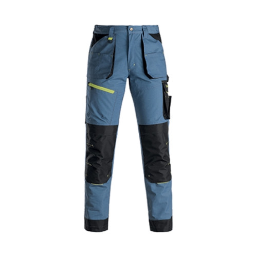 PANTALONI DA LAVORO DYNAMIC COLORE AVIO/NERO KAPRIOL PANTALONI DA LAVORO DYNAMIC COLORE AVIO/NERO KAPRIOL