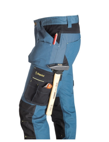 PANTALONI DA LAVORO DYNAMIC COLORE AVIO/NERO KAPRIOL