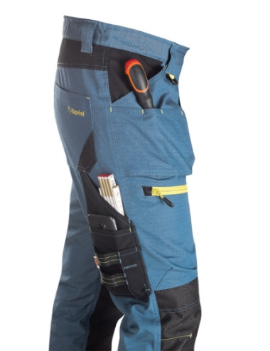 PANTALONI DA LAVORO DYNAMIC COLORE AVIO/NERO KAPRIOL