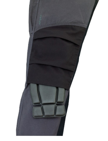 PANTALONI DA LAVORO COLORE NERO-GRIGIO NIGER