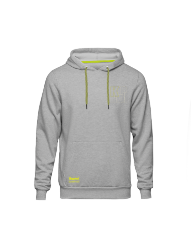 FELPA CON CAPPUCCIO ENJOY HOODIE GRIGIA KAPRIOL