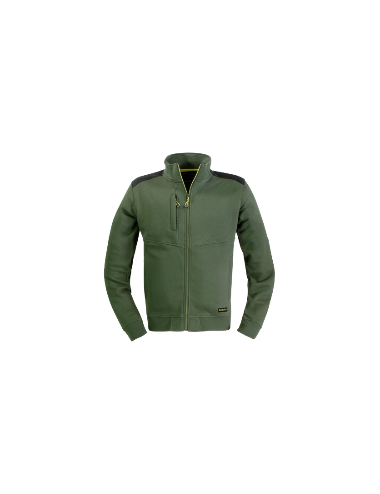 FELPA DA LAVORO UOMO SLICK VERDE KAPRIOL