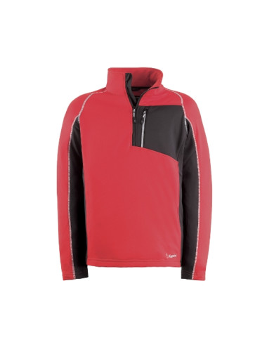MAGLIA IN PILE TECH ROSSA KAPRIOL