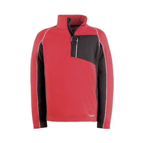 MAGLIA IN PILE TECH ROSSA KAPRIOL MAGLIA IN PILE TECH ROSSA KAPRIOL
