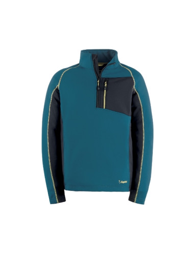 MAGLIA IN PILE TECH PETROLIO KAPRIOL