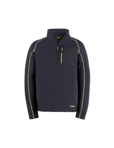 MAGLIA IN PILE TECH NERA KAPRIOL