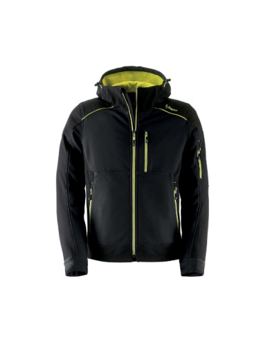 GIACCA SOFTSHELL DYNAMIC NERO KAPRIOL