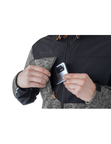 GIACCA IN SOFTSHELL TENERE PRO GRIGIO KAPRIOL