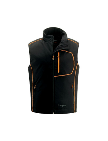 GILET DYNAMIC NERO/ARANCIO KAPRIOL