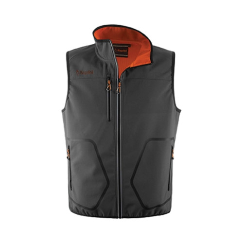 Gilet da lavoro softshell Kapriol leggero con zip