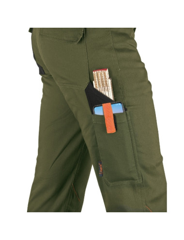 OLIVE GREEN SALOPETTE INDUSTRY KAPRIOL