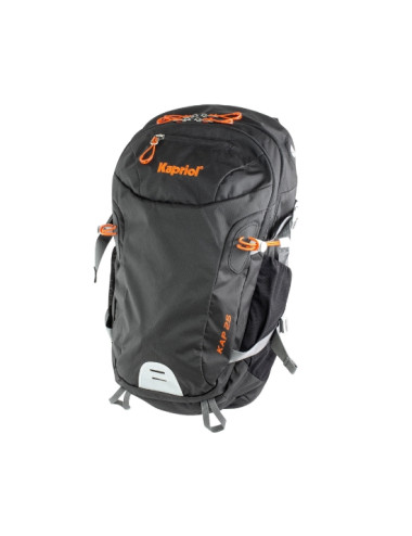 ZAINO KAP 25 NERO/ARANCIONE KAPRIOL