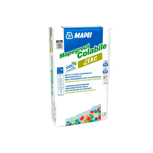 MAPEI MAPEGROUT COLABILE ZERO MALTA A RITIRO COMPENSATO FIBRORINFORZATO PER RISANAMENTO
