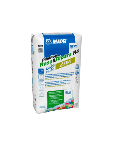 MAPEI PLANITOP RASA & RIPARA R4 ZERO MALTA CEMENTIZIA TISSOTROPICA FIBRORINFORZATA