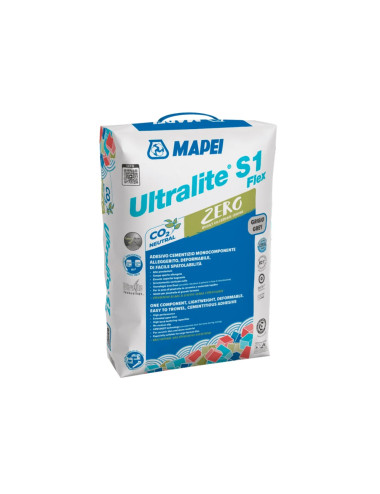 MAPEI ULTRALITE S1 FLEX ZERO ADESIVO CEMENTIZIO PER PAVIMENTI