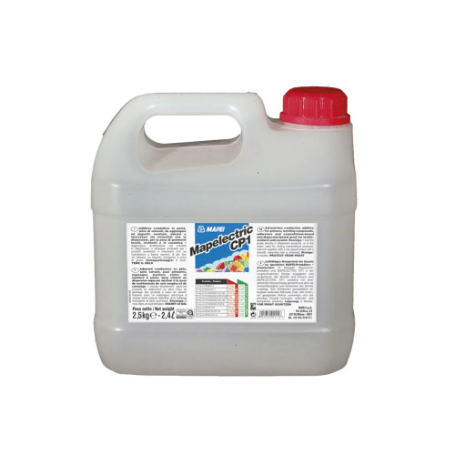 Mapelectric CP1 Mapei 2,5 kg – Additivo conduttivo per pavimenti conduttivi e dissipativi