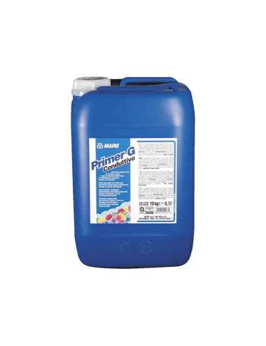 Primer G Conduttivo Mapei 10 kg – Appretto Conduttivo per Sottofondi Assorbenti Interni