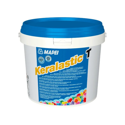 Keralastic T Mapei – Adesivo Poliuretanico Bicomponente Tissotropico per Piastrelle e Pietra (5 kg e 10 kg)