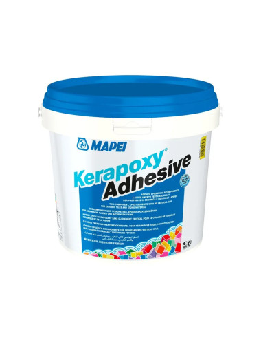 KERAPOXY ADHESIVE MAPEI ADESIVO EPOSSIDICO A SCIVOLAMENTO NULLO PER PIASTRELLE