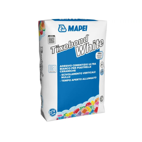 Tixobond White: Adesivo Cementizio Superbianco per Rivestimenti Ceramici | MAPEI