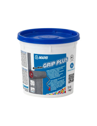 ECO PRIM GRIP PLUS MAPEI PRIMER PROMOTORE DI ADESIONE UNIVERSALE PER LISCIATURE, INTONACI E ADESIVI CEMENTIZI