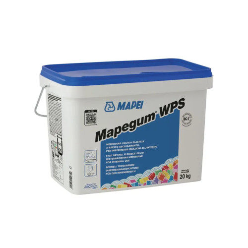 Mapegum WPS: Membrana Liquida Impermeabilizzante Elastico Rapida per Interni | Bagno e Doccia