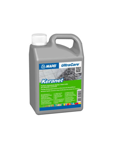 ULTRACARE KERANET MAPEI PULITORE CONCENTRATO LIQUIDO A BASE RAPIDA