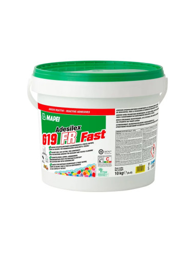 ADESILEX G19 FR FAST MAPEI ADESIVO EPOSSIPOLIURETANICO PER PAVIMENTI RESILIENTI