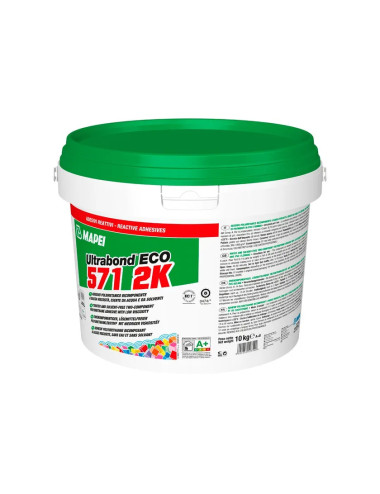 ULTRABOND ECO 571 2K MAPEI ADESIVO PER L'INCOLLAGGIO DI PAVIMENTI IN PVC E GOMMA